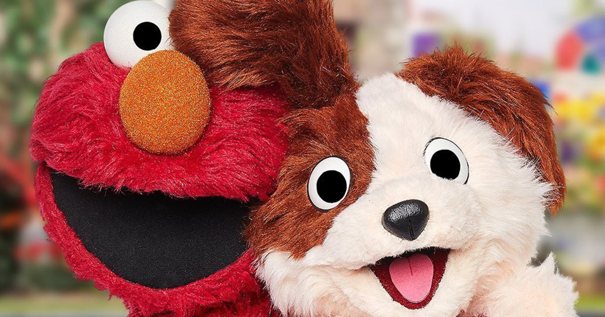 Elmo s puppy Tango debuts on Sesame Street this season