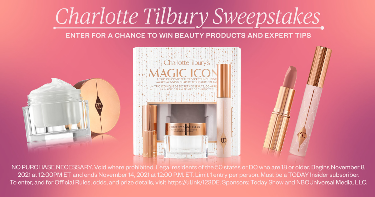 Enter our giveaway for a chance to win beauty products and tips from Charlotte Tilbury