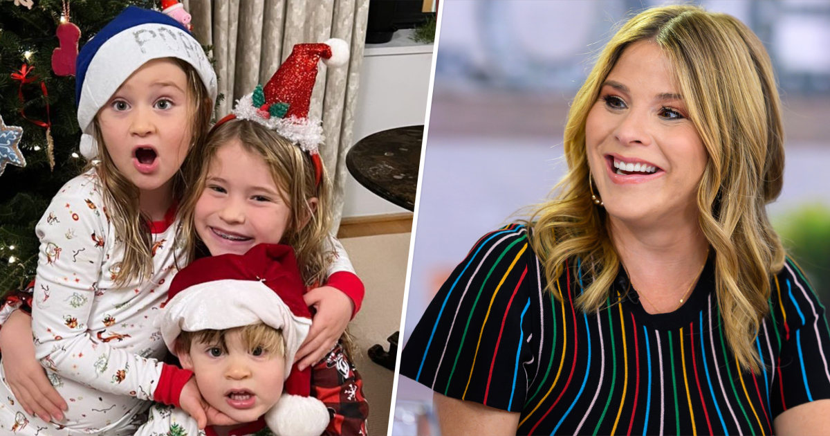 Jenna Bush Hager shares pics of her kids ready for Christmas