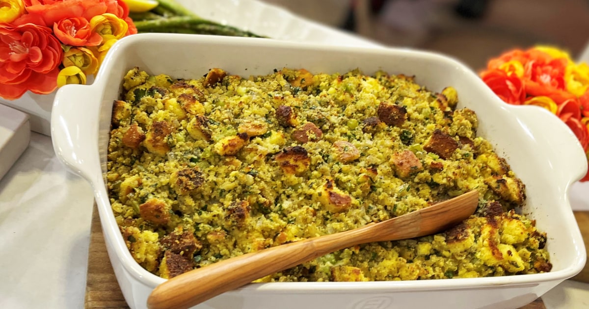 Best Cornbread Stuffing Recipe from Melba Wilson