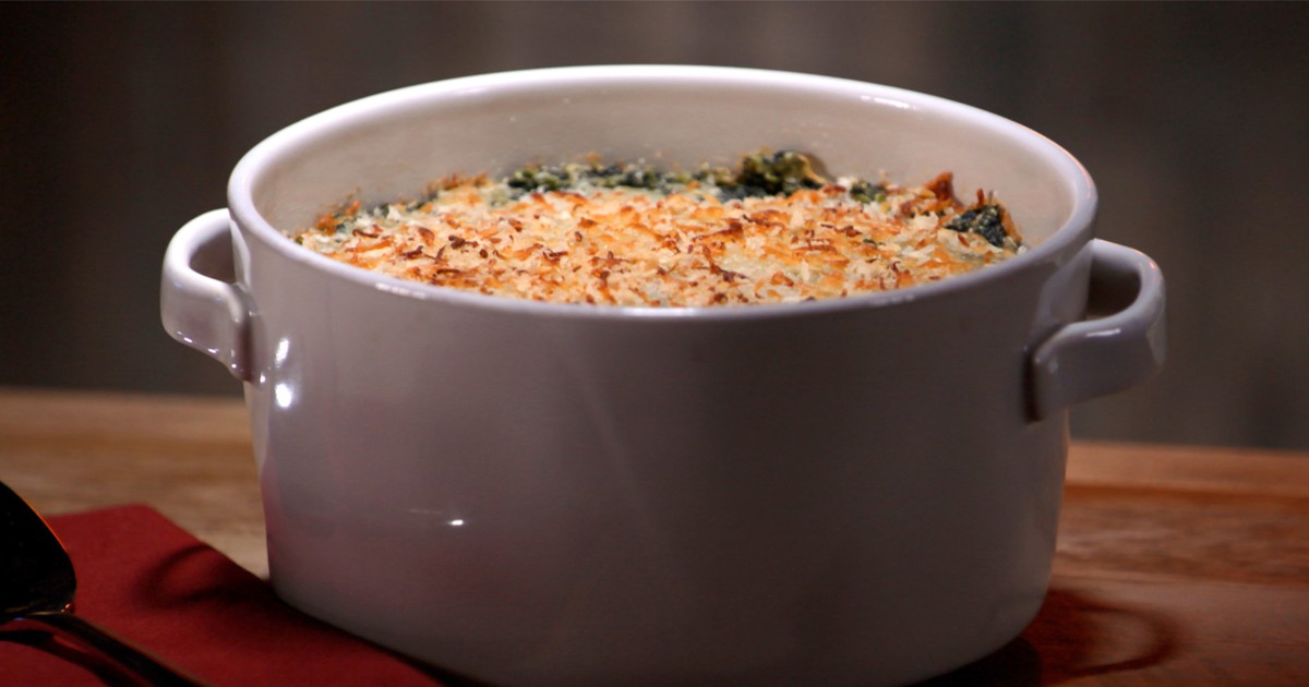 Spinach Gratin Recipe