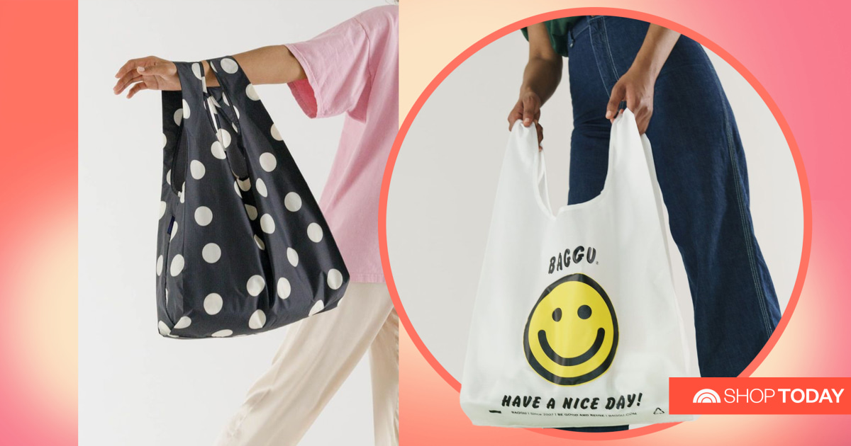 NEW Marshalls Medium Reusable Shopping Bag - Bee Happy