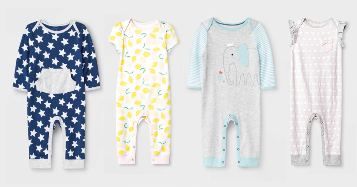 Target hotsell baby rompers