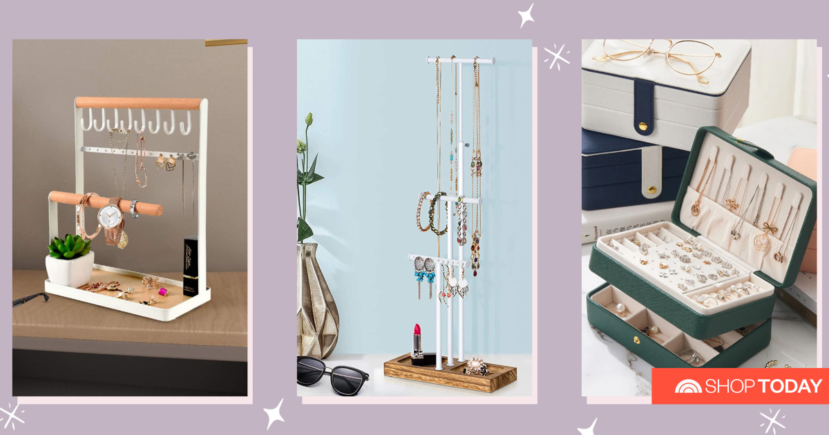 13 best jewelry organizers for necklaces, rings and more