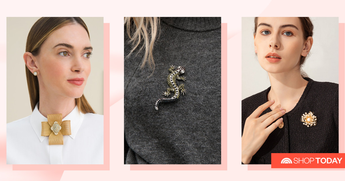 How to wear a brooch, according to style experts