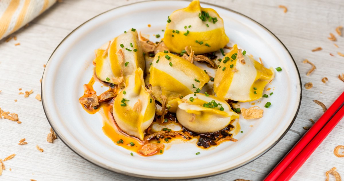 Jiaozi with Chicken Filling Recipe