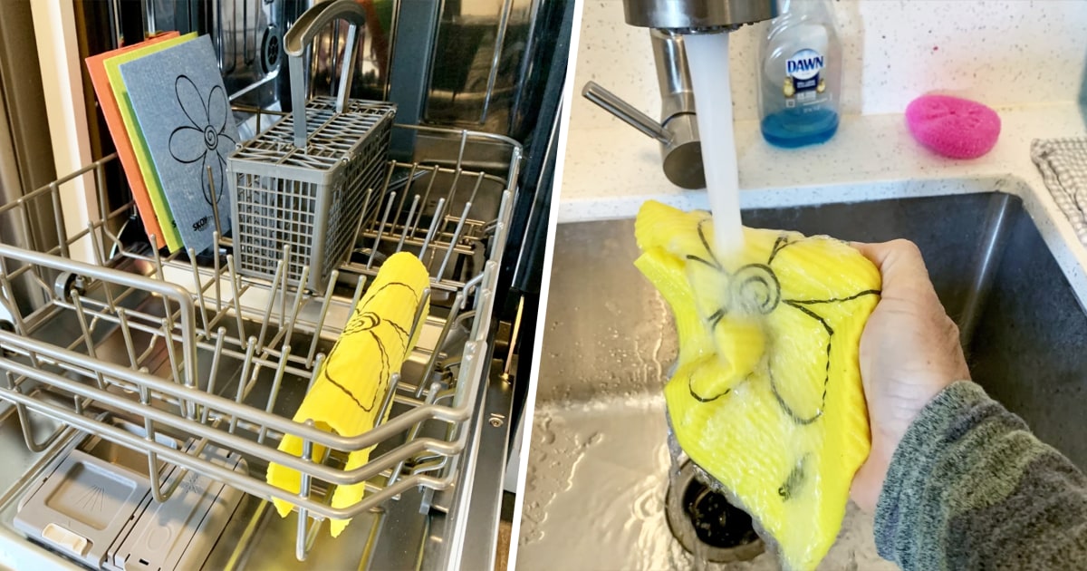 Skoy's dish towels are the best reusable cleaning cloths