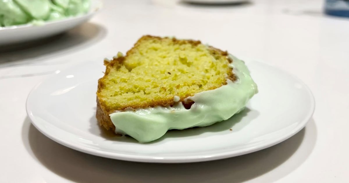 Dylan Dreyer's Pistachio Cake Recipe