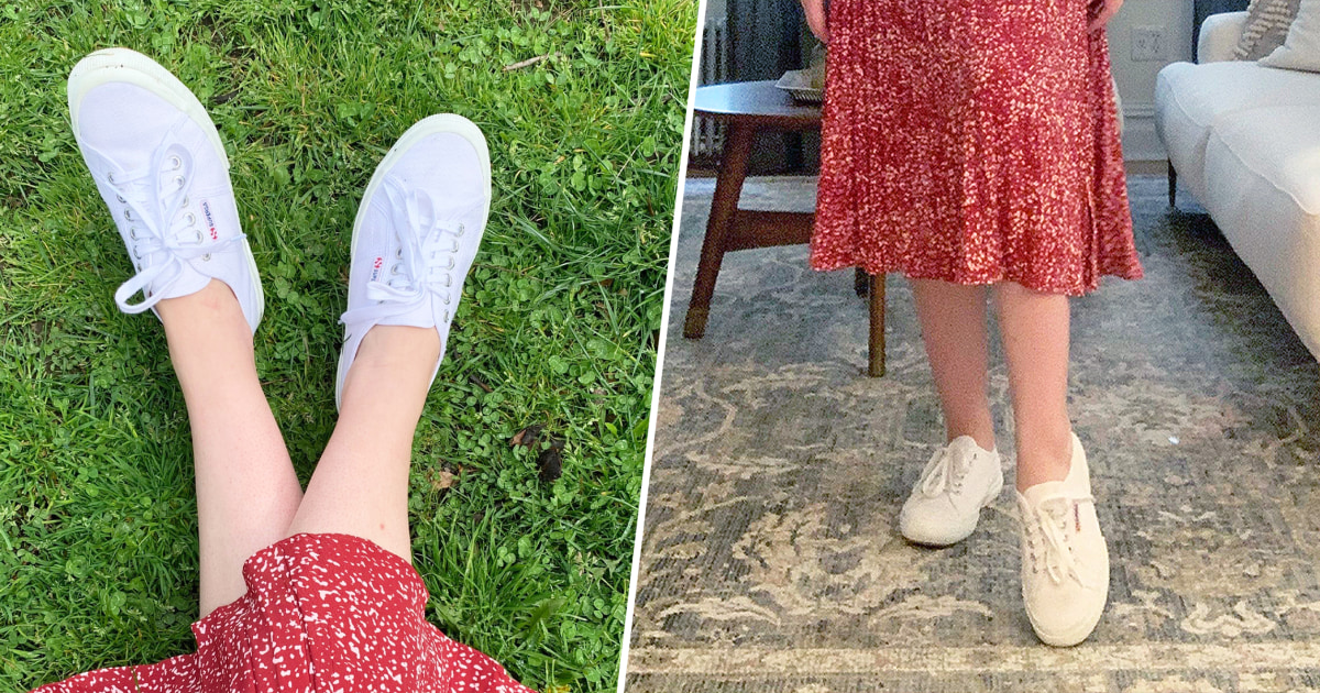 I tried the Superga sneakers that celebrities love