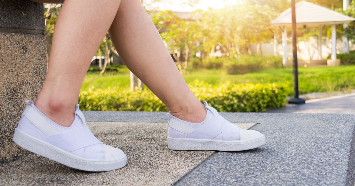 Women Slip-on Shoes Air Doctor Cushion Chic New Flexible Anti-slip Nurse Sz 