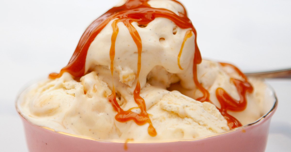 NoChurn Miso Caramel Ice Cream Recipe