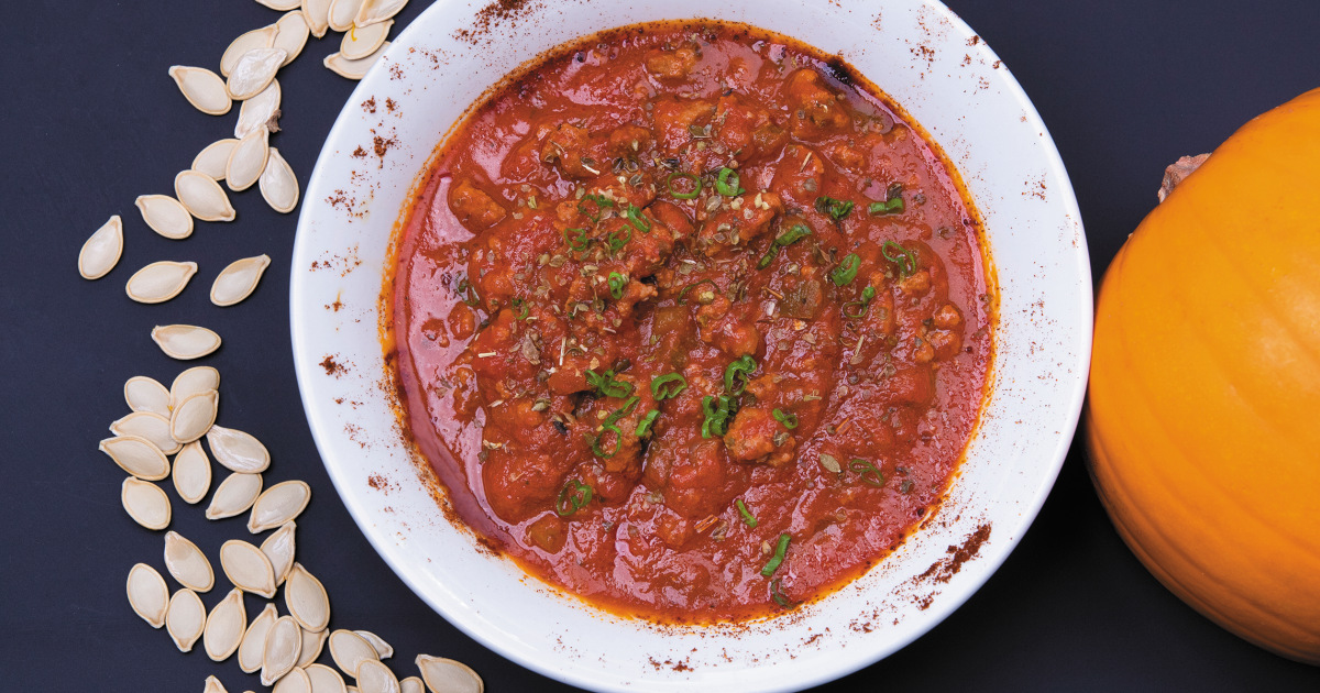 Turkey and Pumpkin Chili Recipe