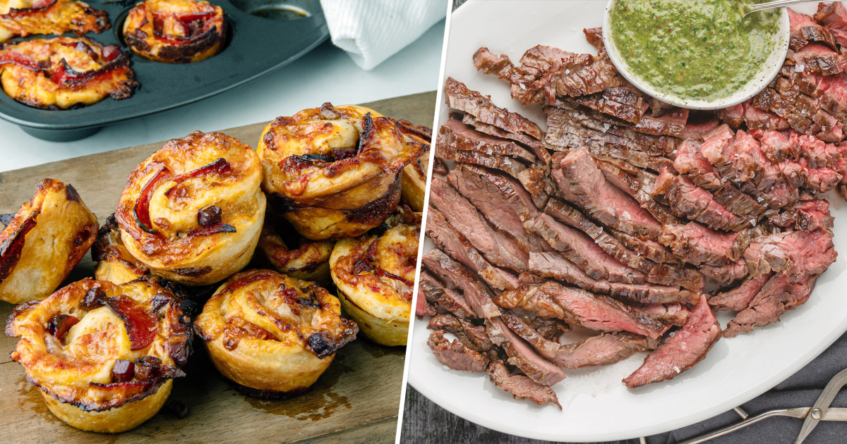 Make bavette steak and pizza 'bombs' for your next cookout