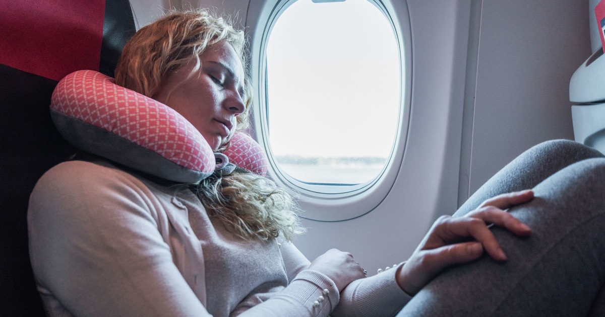 13 best products for sleeping on a plane, according to editors