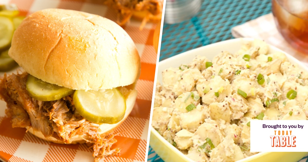 Slowcooker pulled pork, potato salad and more easy recipes to make