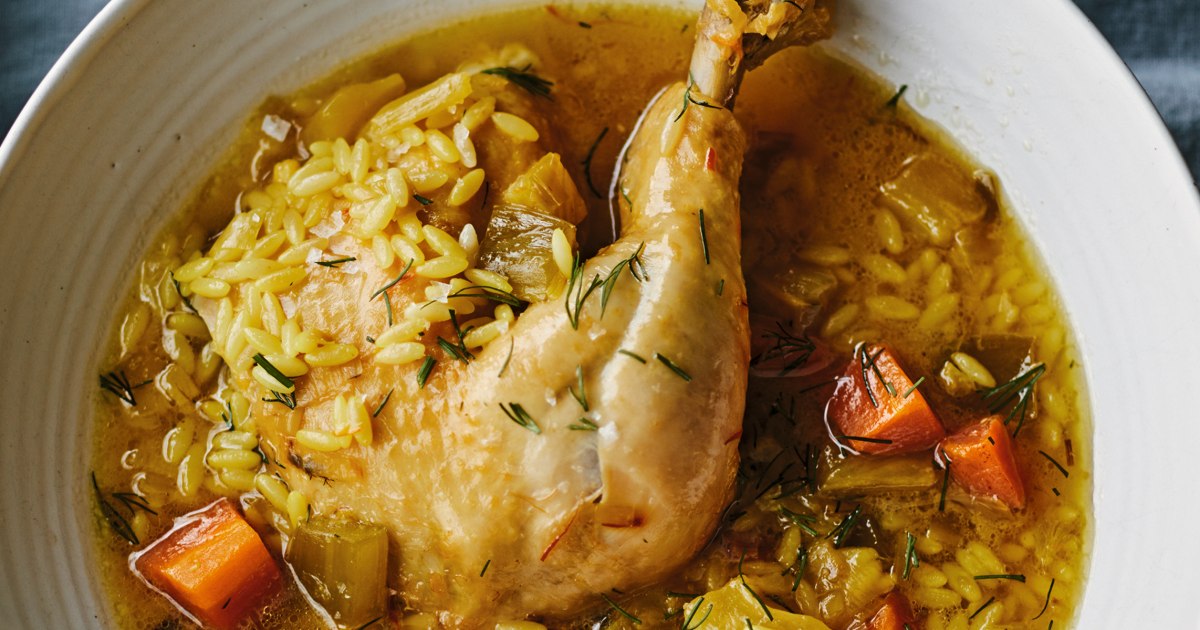Ina Garten's Chicken in a Pot with Orzo Recipe