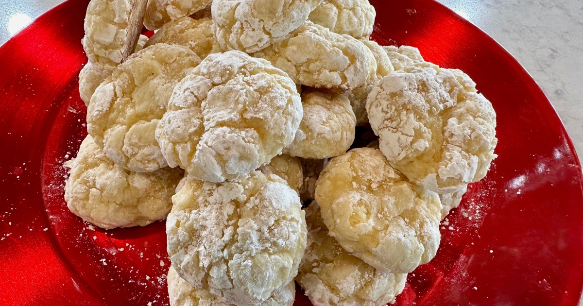 Gooey Butter Cake Cookies Recipe