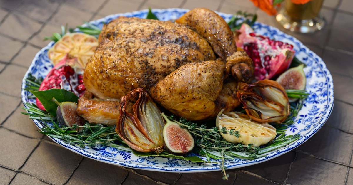 Roasted Chicken with Standard Brine Recipe