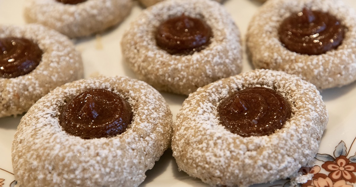 Apple Butter Thumbprint Cookies Recipe