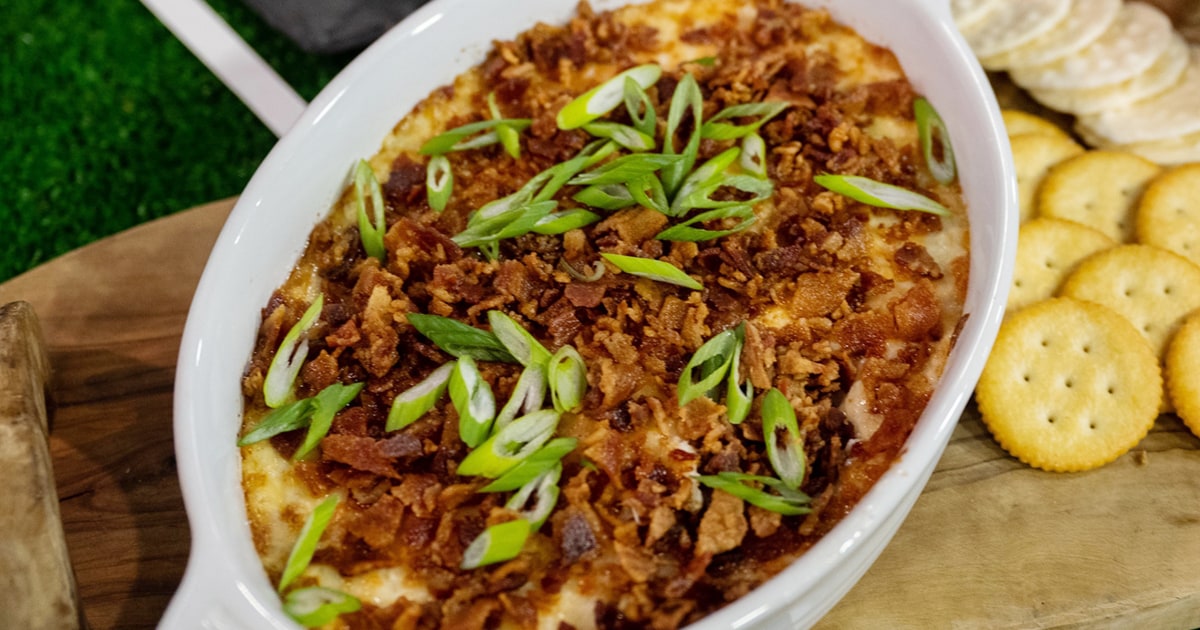 Swiss Cheese, Bacon and Green Onion Dip Recipe
