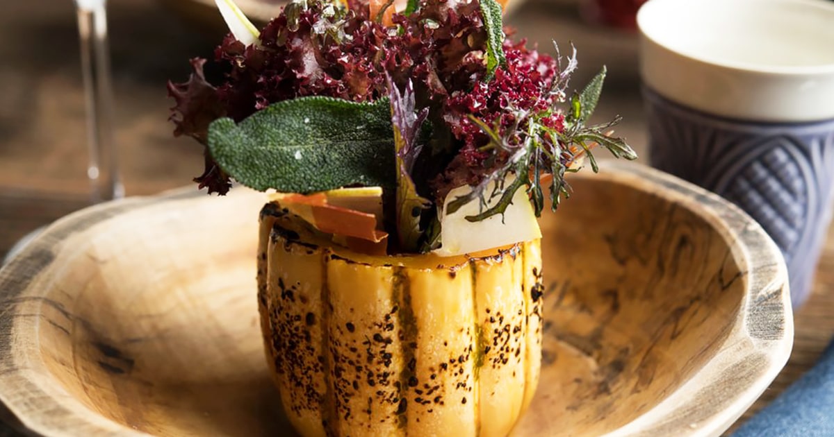 Ricotta-Stuffed Delicata Squash with Prosciutto Recipe