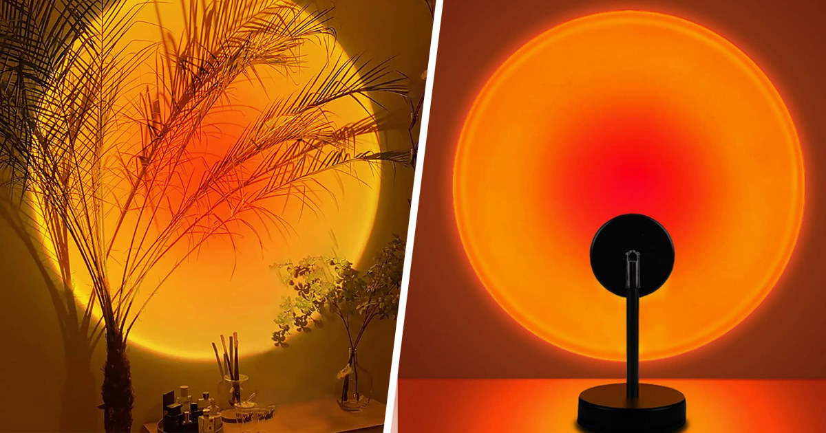 Aesthetic Room Decor  The Sunset Lamp Projector