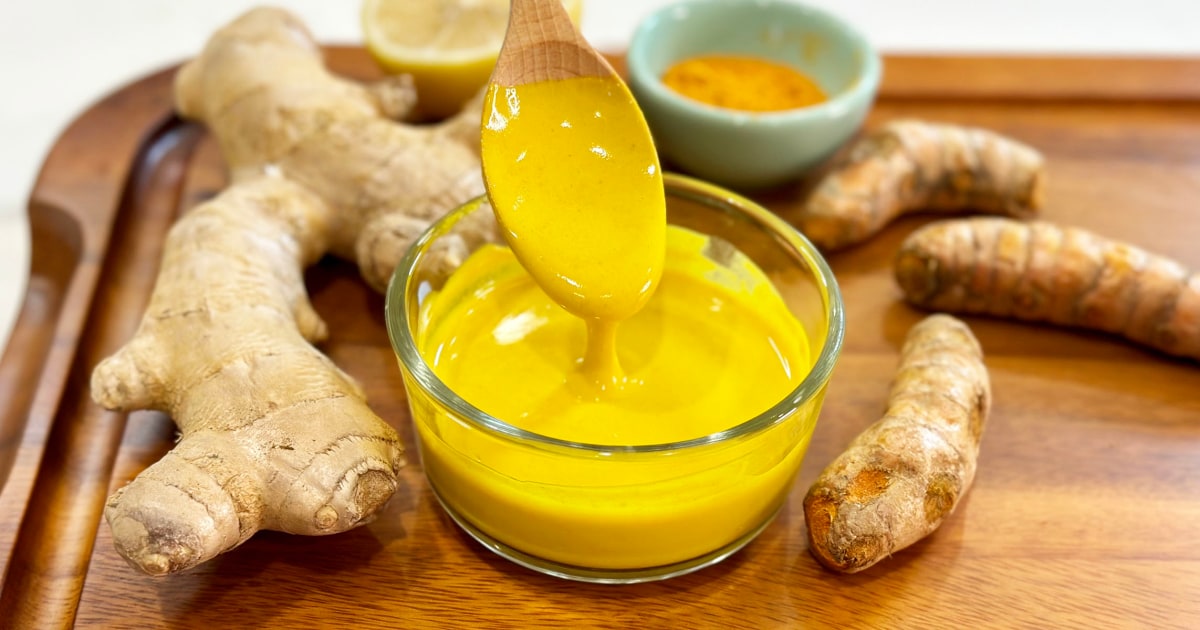 Joy Bauer's TurmericGingerTahini Dressing