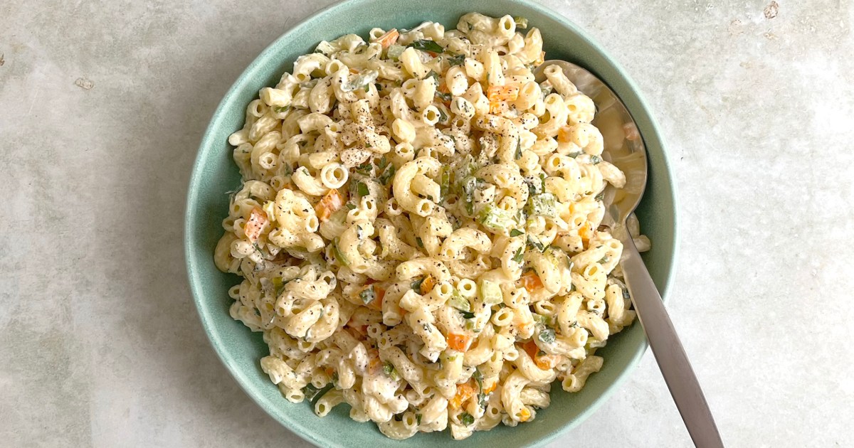 Classic Macaroni Salad Recipe How to Make Macaroni Salad