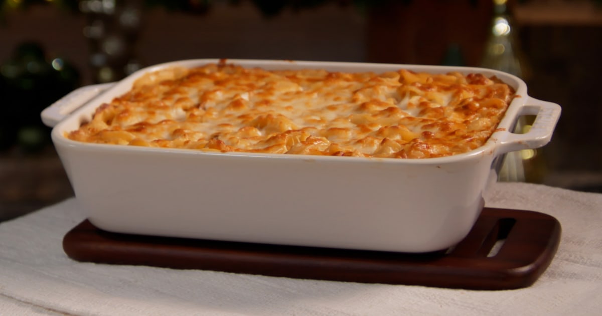 Baked Manchego Mac and Cheese with Chorizo Recipe