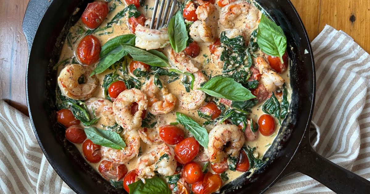 Tuscan Shrimp Recipe