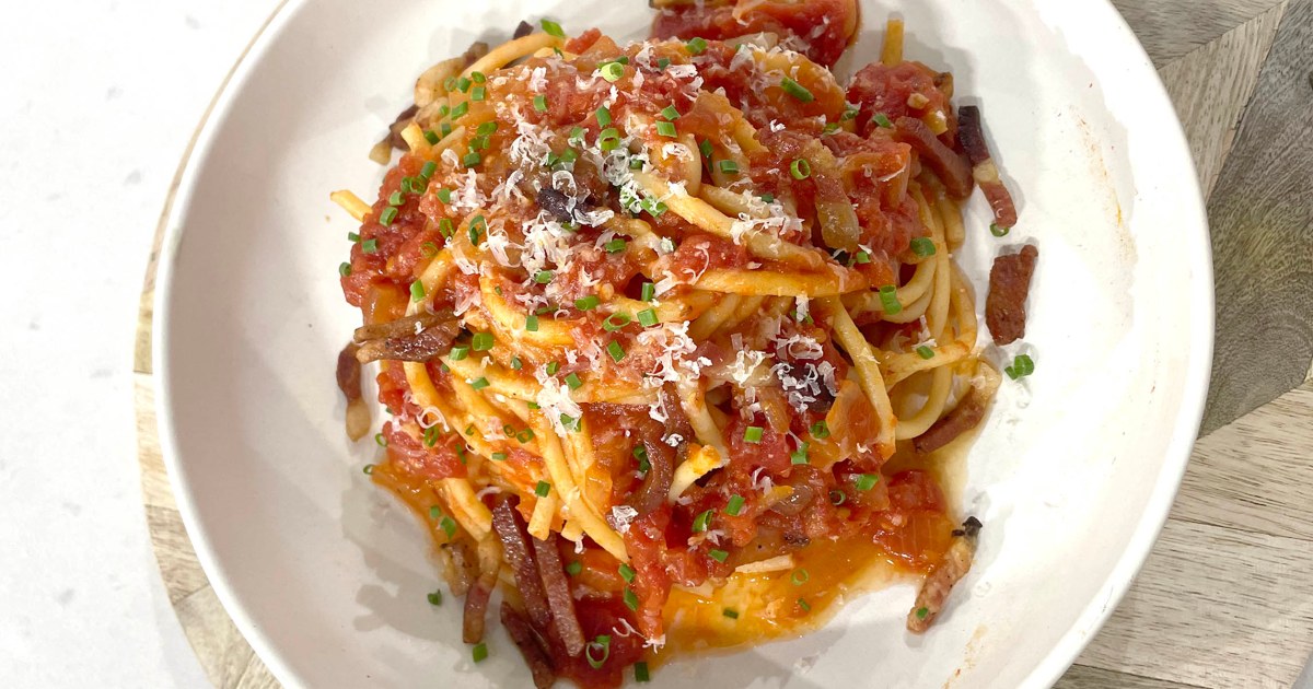 Bucatini all'Amatriciana Recipe