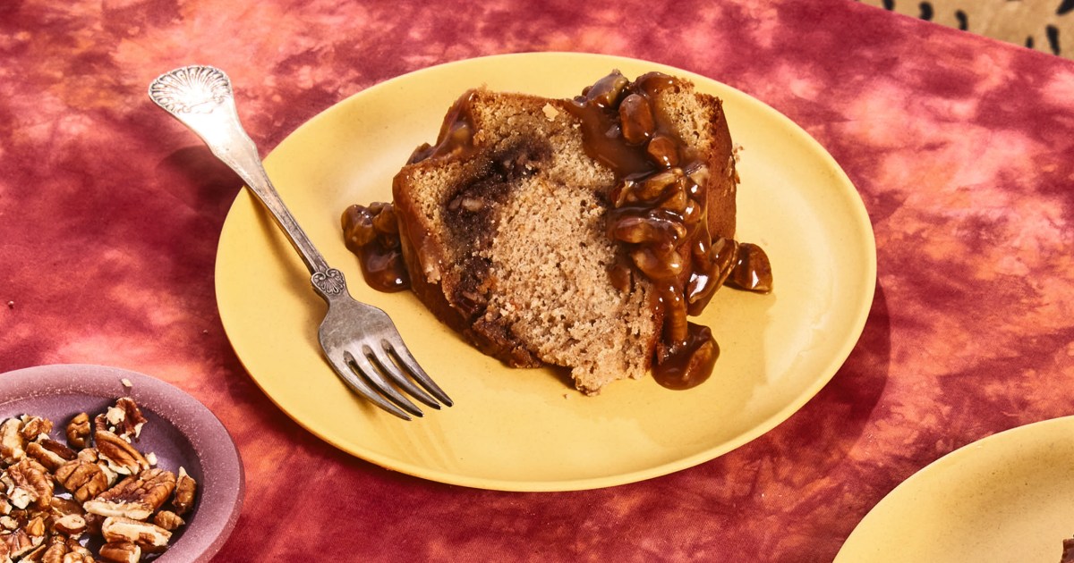 Praline Sweet Potato Pound Cake Recipe