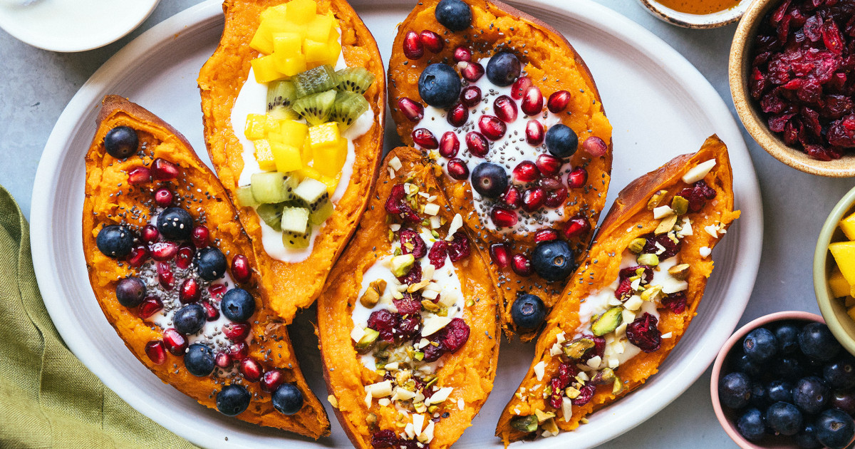 Slow-Cooker Breakfast Sweet Potatoes Recipe