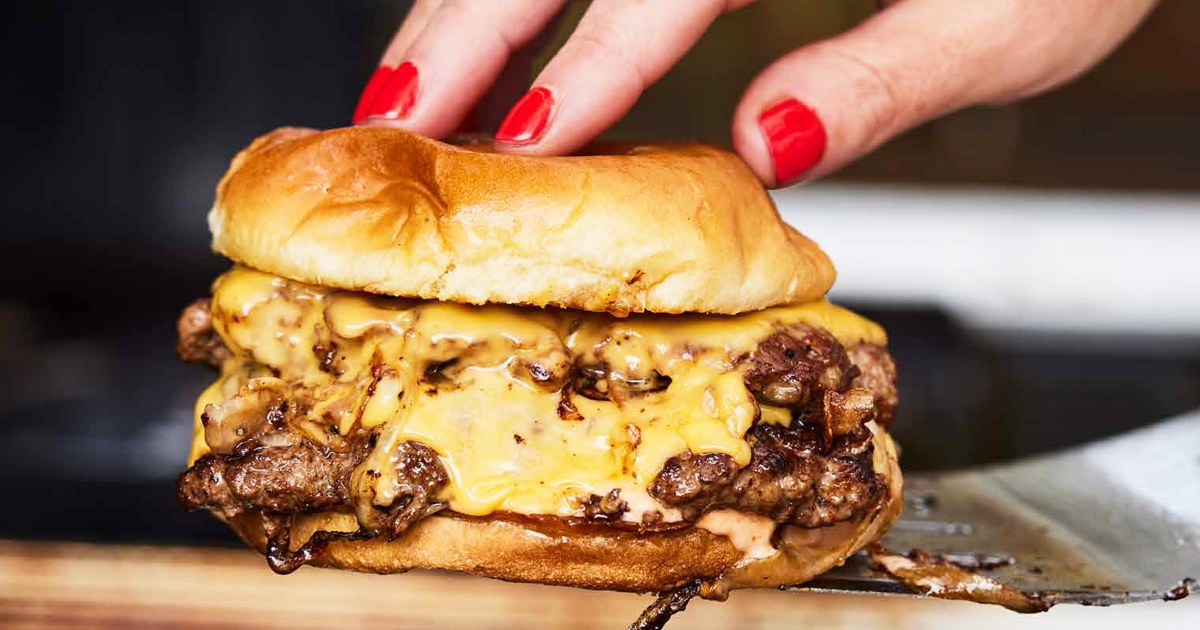 Smashed Butter Burgers