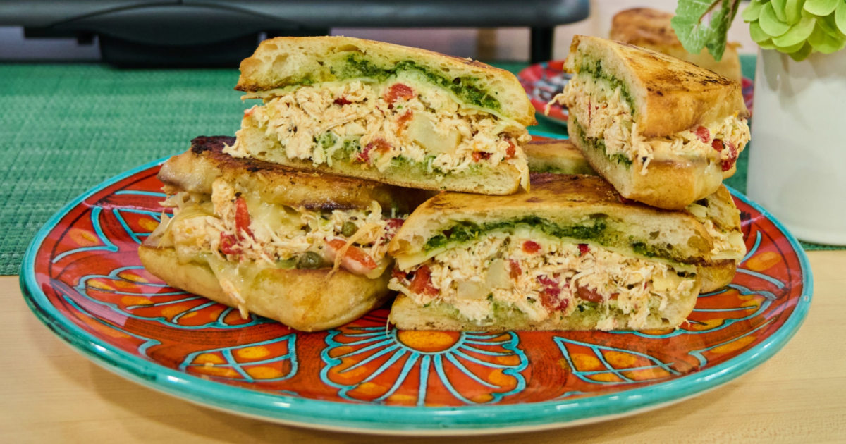 Italian Chicken Salad Sandwiches Recipe