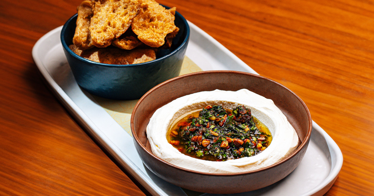 Whipped Ricotta with Date-Pecan Pesto