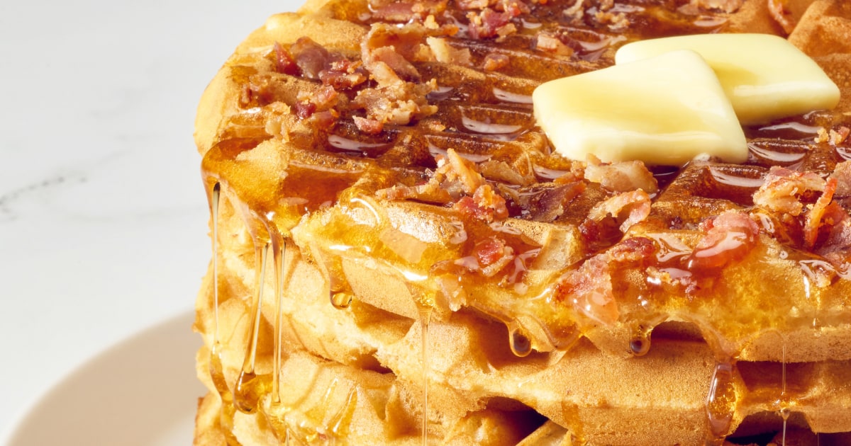 Al Roker's Bacon Waffles