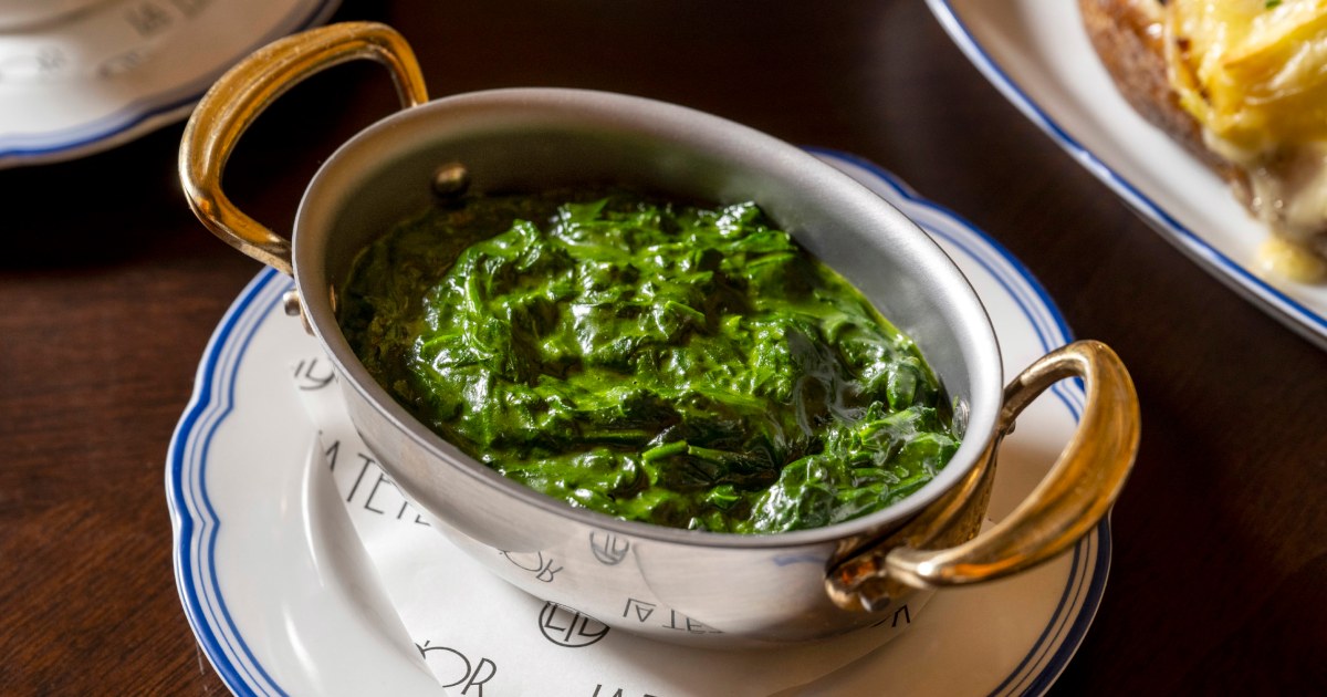 Daniel Boulud's Super Green Spinach