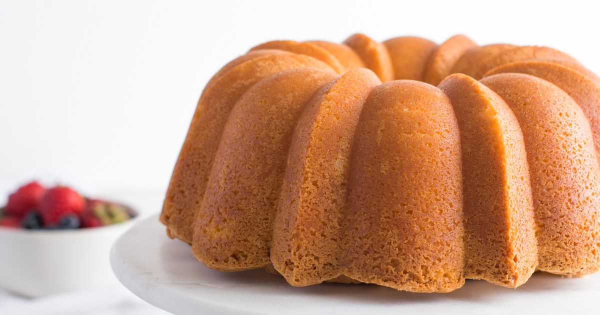 Classic Butter Pound Cake Recipe