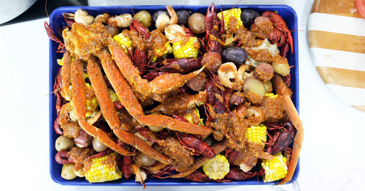This Seafood Boil Is Guaranteed to Bring the Party to Your Table
