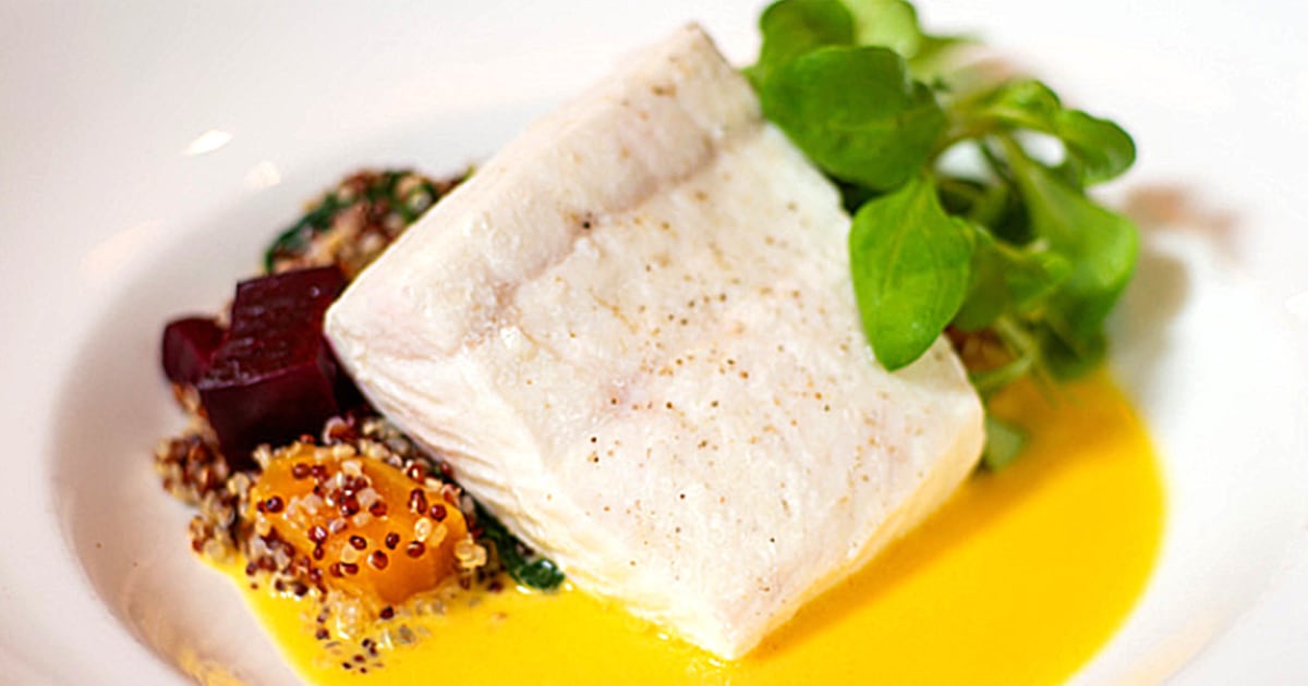 Pan-Seared Cod with Quinoa and Roasted Beets