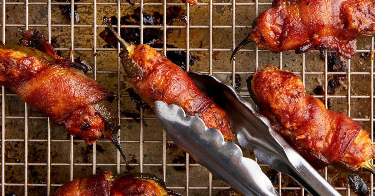 Terry Bradshaw's Bacon-Wrapped, Stuffed Jalapeños Are One Heck of an Appetizer