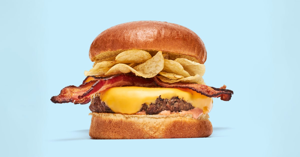 Bobby Flay's Bacon Crunchburger Recipe