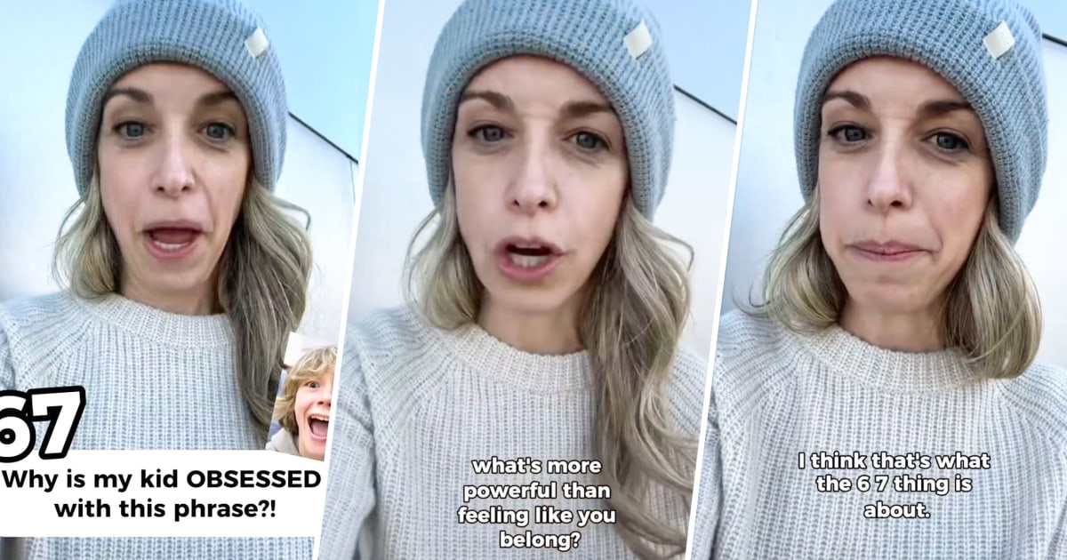 Dr. Becky's Surprising Take On What's Really Behind the '67' Slang Trend