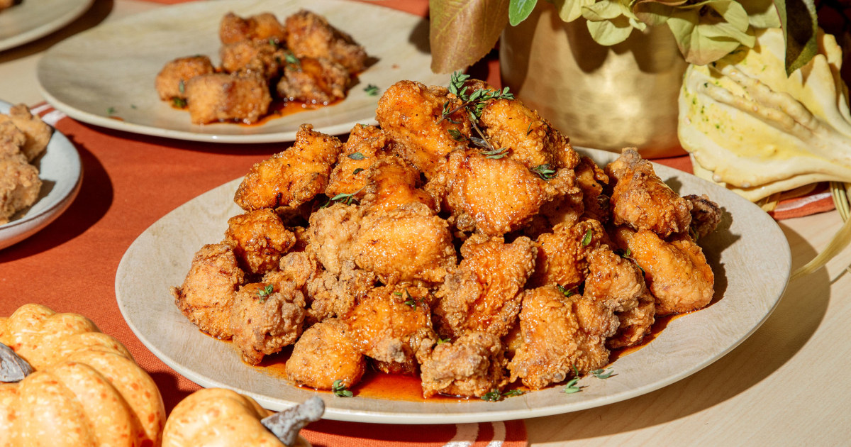 Fried Turkey Nuggets