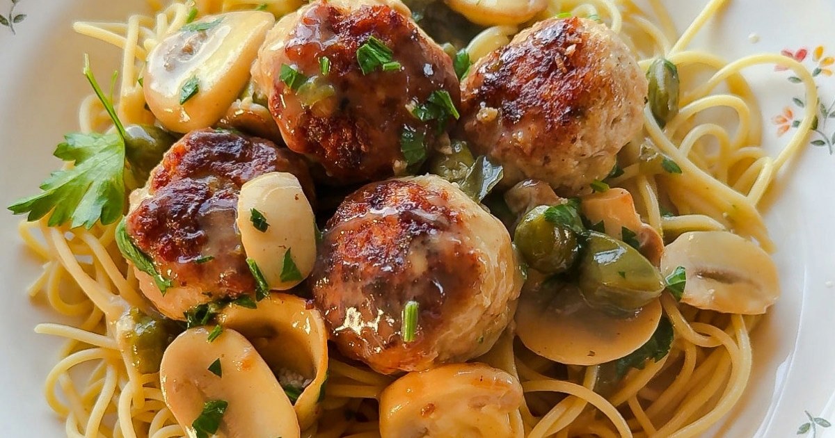 Chicken Piccata Meatballs - The Today Show