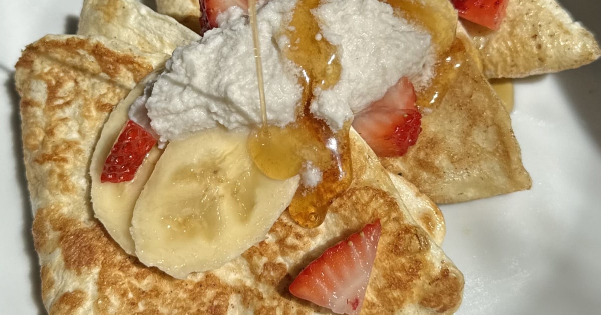 This easy, healthy, five-ingredient breakfast combines the delicate texture of crêpes with the eggy richness of French toast.