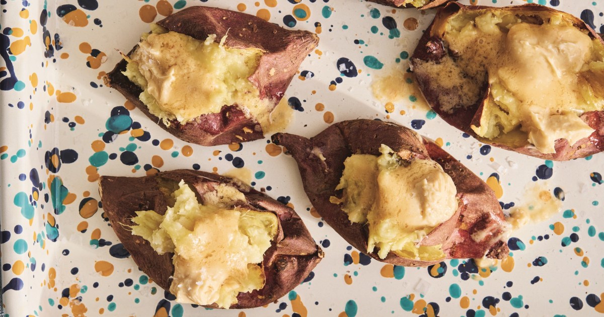 Baked Japanese Sweet Potatoes and Miso Butter Are a Magical Combo