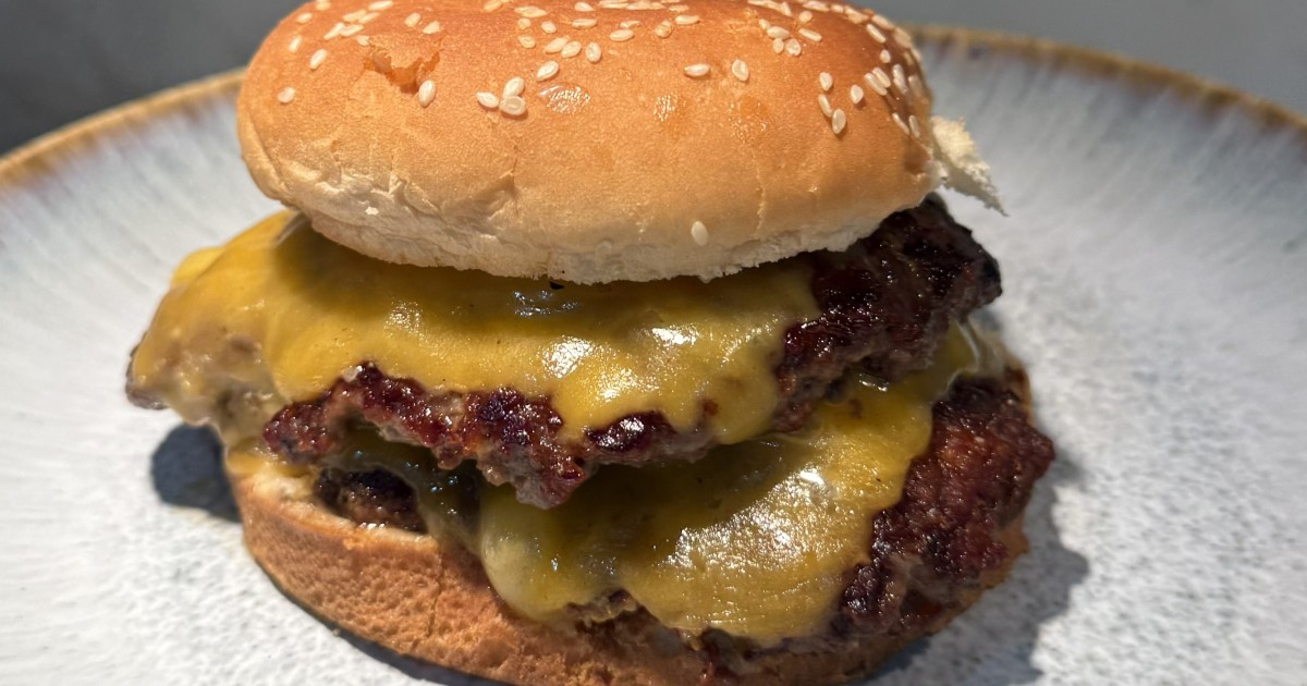 Bacon Cheddar Smashburgers