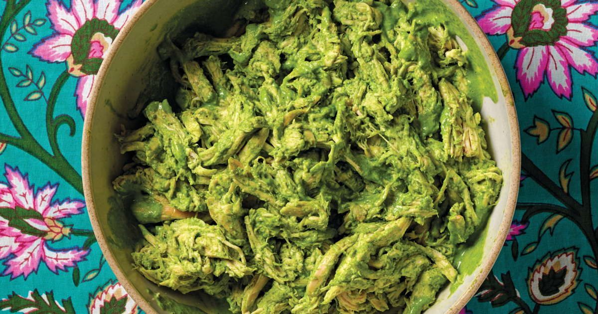 Green Goddess Chicken Salad